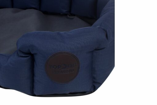 TopDog Premium Ribstock Pro Oval Lounger, Navy