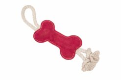 TopDog Premium Pet Toy - Twisted Rope Bone, 7 Inch