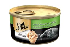Sheba Wet Adult Cat Food White Meat and Snapper in Gravy, 85 gms