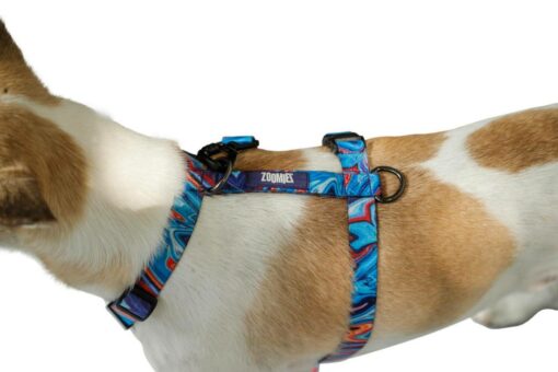 Zoomiez Printed H-Harness For Dogs - Fluid
