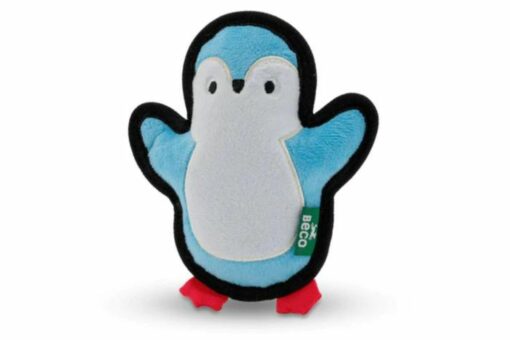 Beco Pets Rough & Tough Penguin Recycled Dog Toy