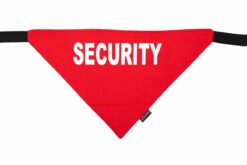 Petsnugs Security Bandana- Red For Dogs & Cats