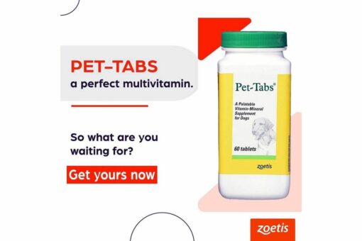 Zoetis Pet Tablet for Dogs, 60 tabs