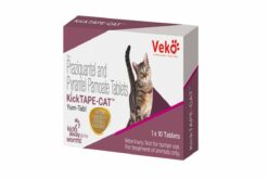 Veko Kick-Tape Tablets For Cats, 10 Tabs