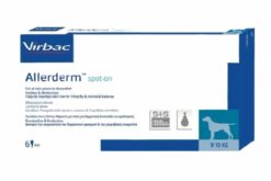 Virbac Allerderm Spot-On For Medium & Large Dogs, 6 pipettes of 4 ml Each