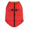 Zoomiez Ultimate Dog Jacket With Built-in Harness - Red-Yellow