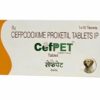 Intas Cefpet Tablet For Dogs & Cats, 100mg (10 tablets) -  Pack of 3