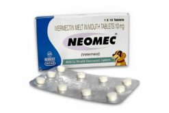 Intas Neomec (Ivermectin) 10mg Tablets for Dogs, 100 Tablets