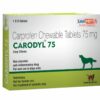 Savavet Carodyl  For Dogs, 75 Mg (12 Tabs in 1 Strip) - Pack of 2
