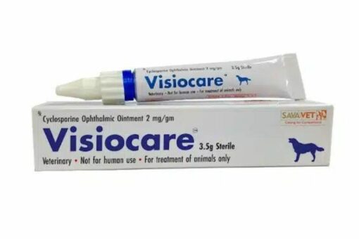 Savavet Visiocare Cyclosporine Eye Ointment For Dogs, 5mg (Pack of 2)